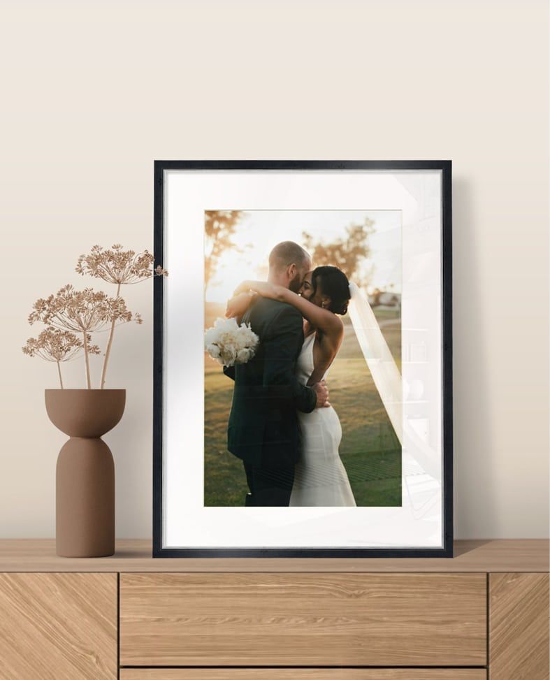 cadre mariage personnalisé