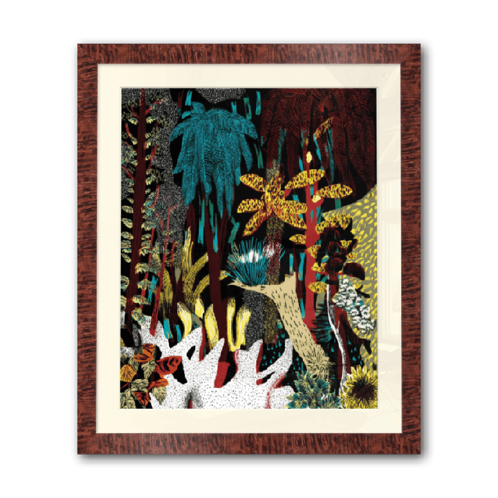 Encadrement sur mesure de lithographie