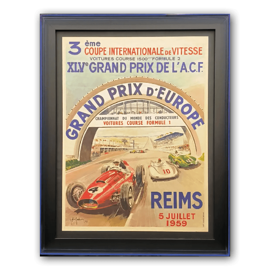 Encadrement sur mesure d'affiches et posters